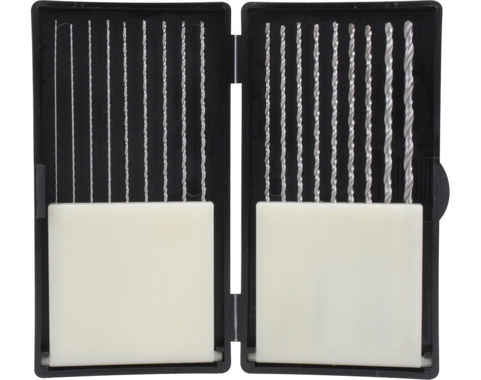 HSS-Spiralbohrer-Set 0,5-3mm (18-tlg.) je 100mm lang        