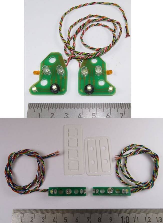 1 KOMPLETT-SET Beleuchtungs-Platinen für SCANIAs von Tamiy