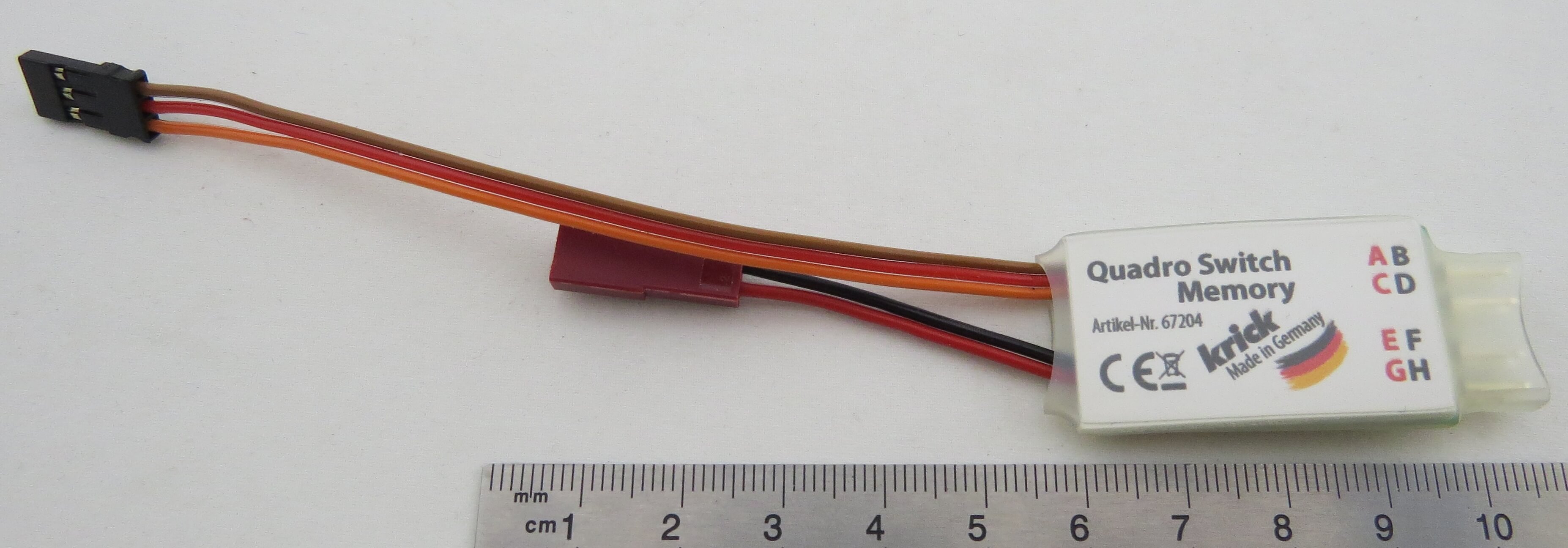 Quadro Switch (4 Kanal Schaltmodul) 4x 1,5A, Schaltspannung