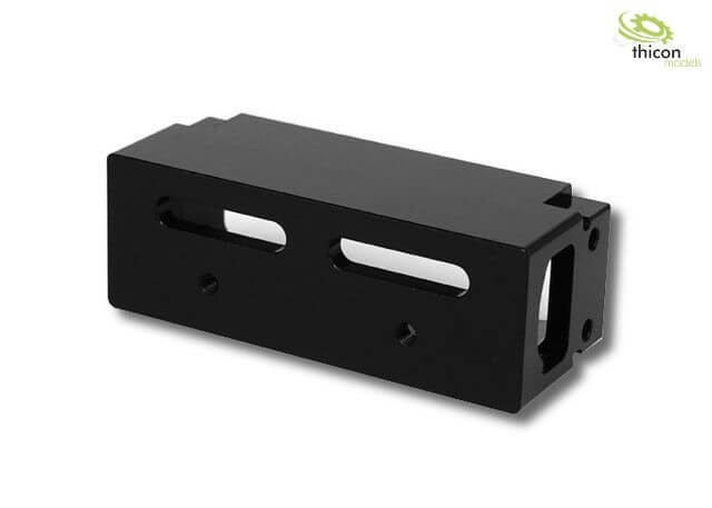 thicon Traverse vorne Alu schwarz für TAMIYA Arocs