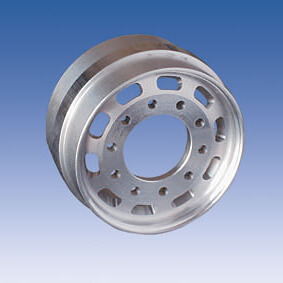 Langloch-Felge für Breitreifen für Vorderachse, Alu