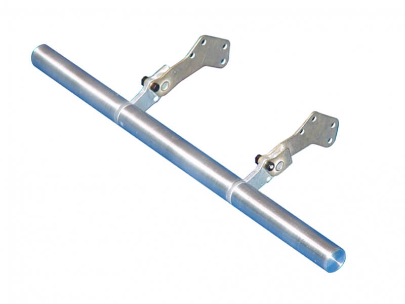 1 Heckstoßstange, klappbar. Für Rahmen-  breite 60mm