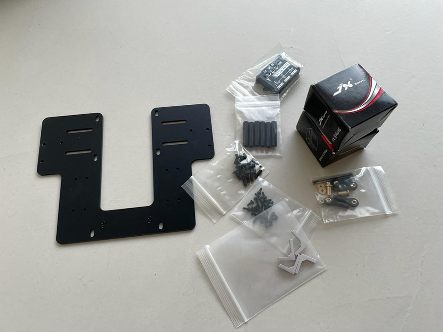 Nooxion Achsaufhängung für Fahrerhäuser von Tamiya          