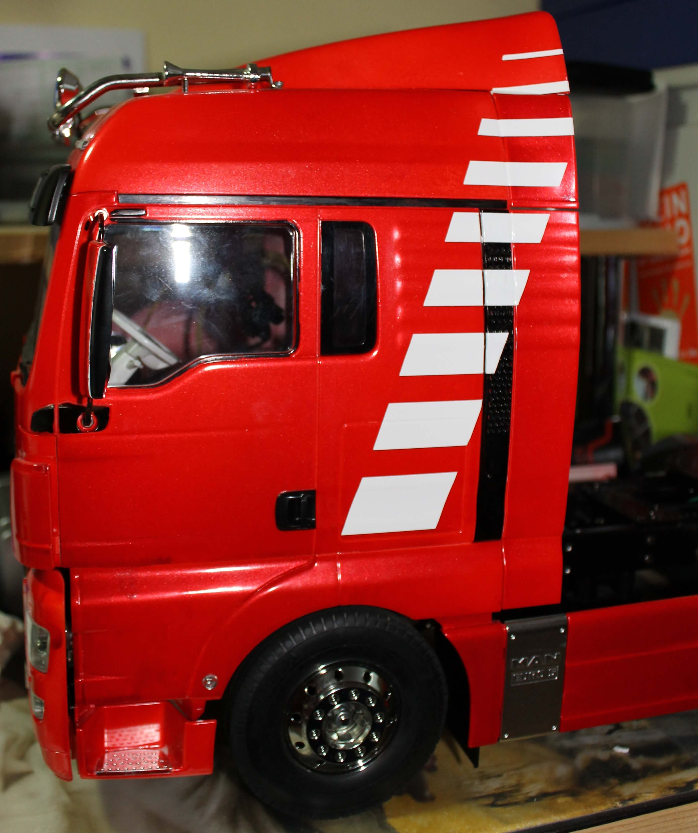 Folien-Dekor aus hochwertiger Selbst- klebefolie, für MAN   