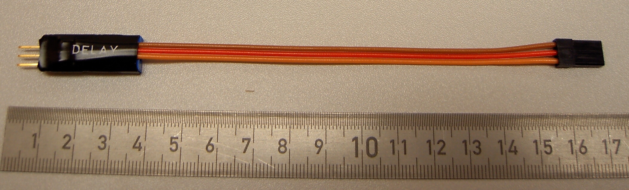 1 Servomodul Delay 1 Eingang, 1 Ausgang. Servolaufzeit läß  