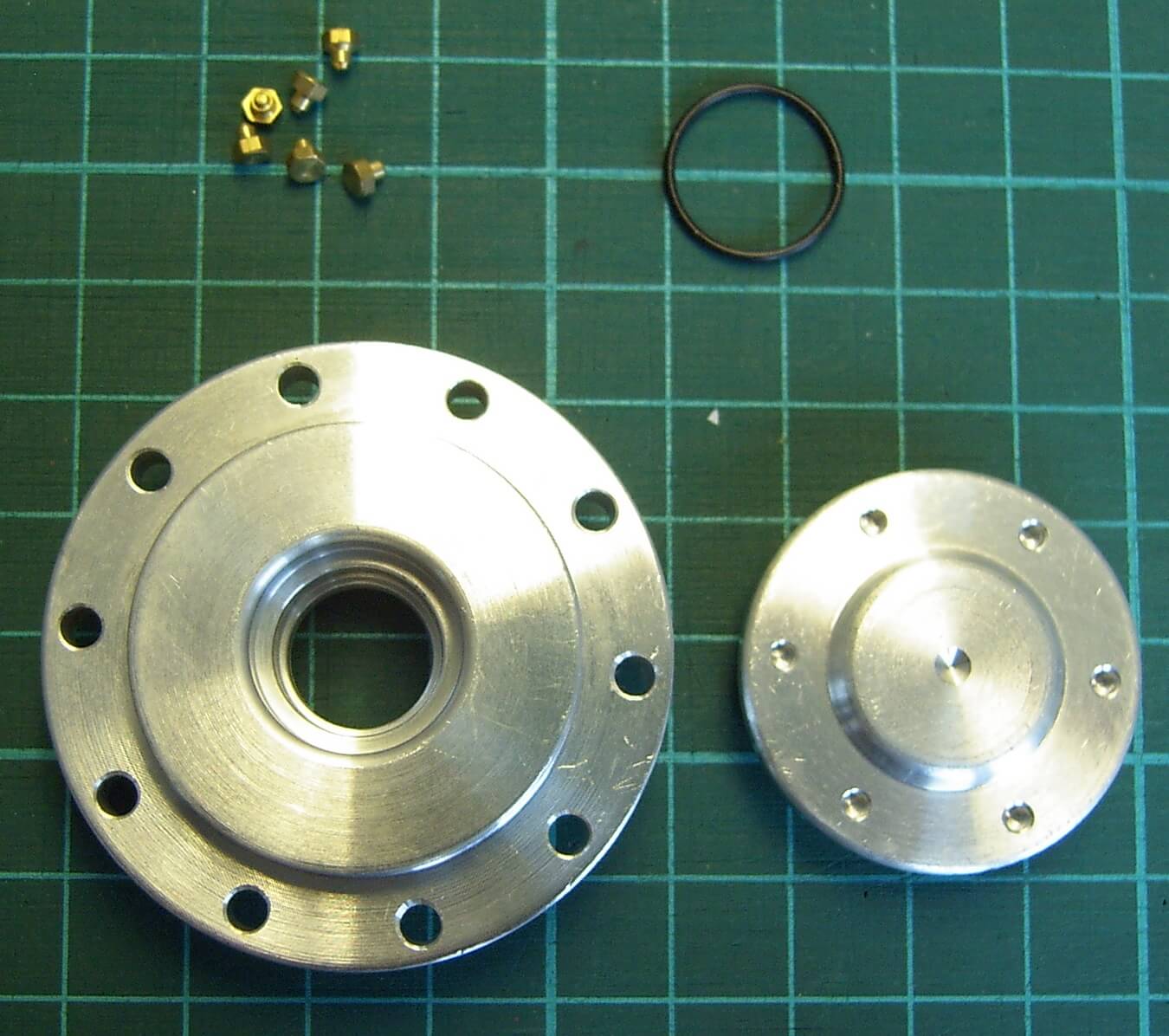 Felgenadapter (1 Stück) vorne für Eurofelgen 1:8 Veroma,    