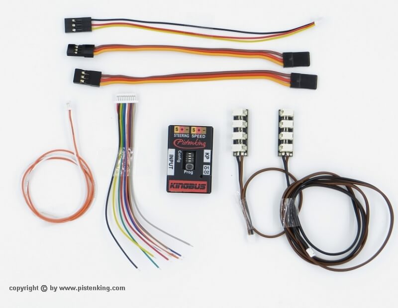 Kingbus Beleuchtungs-Set für das Modell  ACTROS von Tamiya