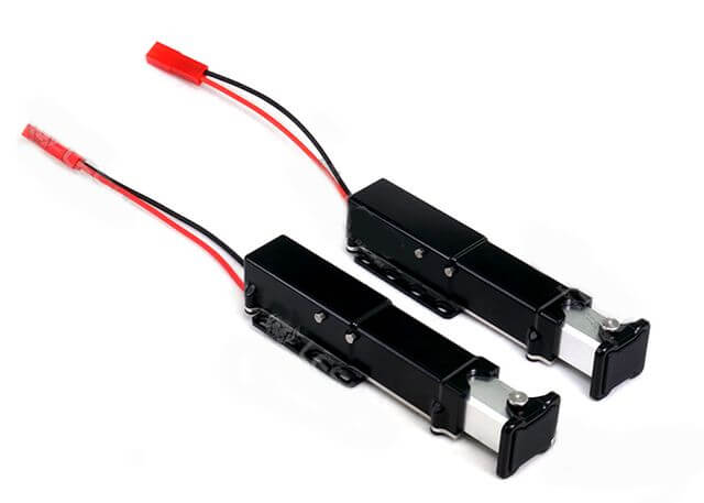 Aufliegerstützen elektrisch Paar aus Metall                 