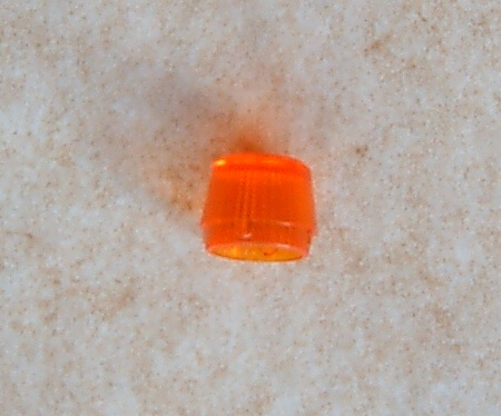 Glas (hoch), orange, für Rundumlicht od. Blinker            