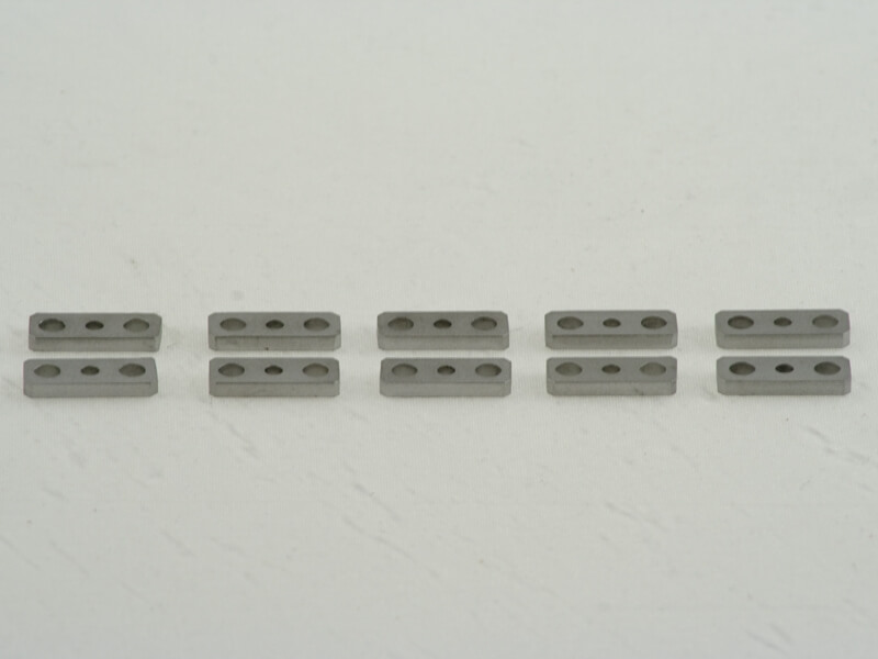 1x Höherlegungssatz UNIVERSAL. Alu. 10 Unterleg-Platten für 