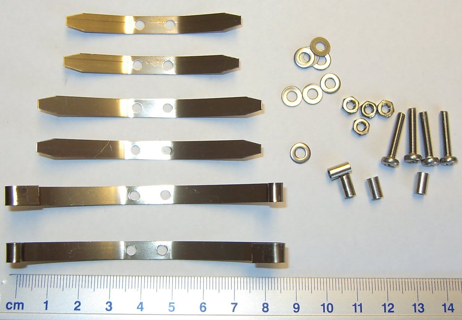 Edelstahl Federsätze für Standard- Fahrgestell (455)        