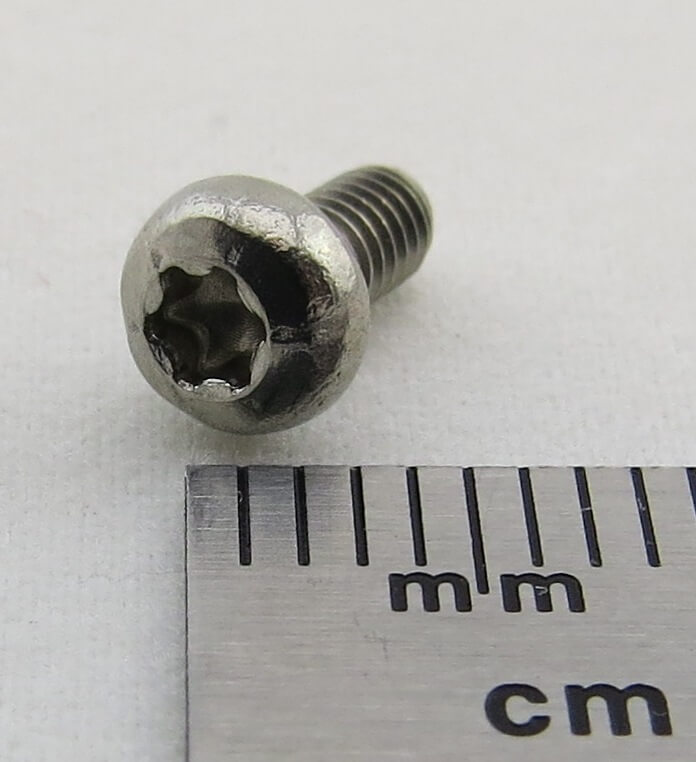 100 Linsenkopfsch.m.Innensechsrund M2,5x5mm ISO 14583, Niro