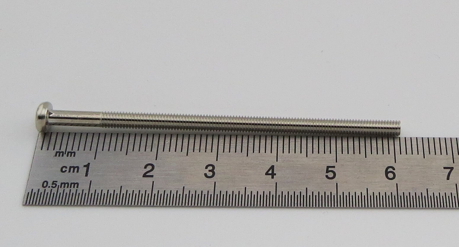 1x Linsenkopfschraube M3x60mm (ME20).    19808292. Schraube