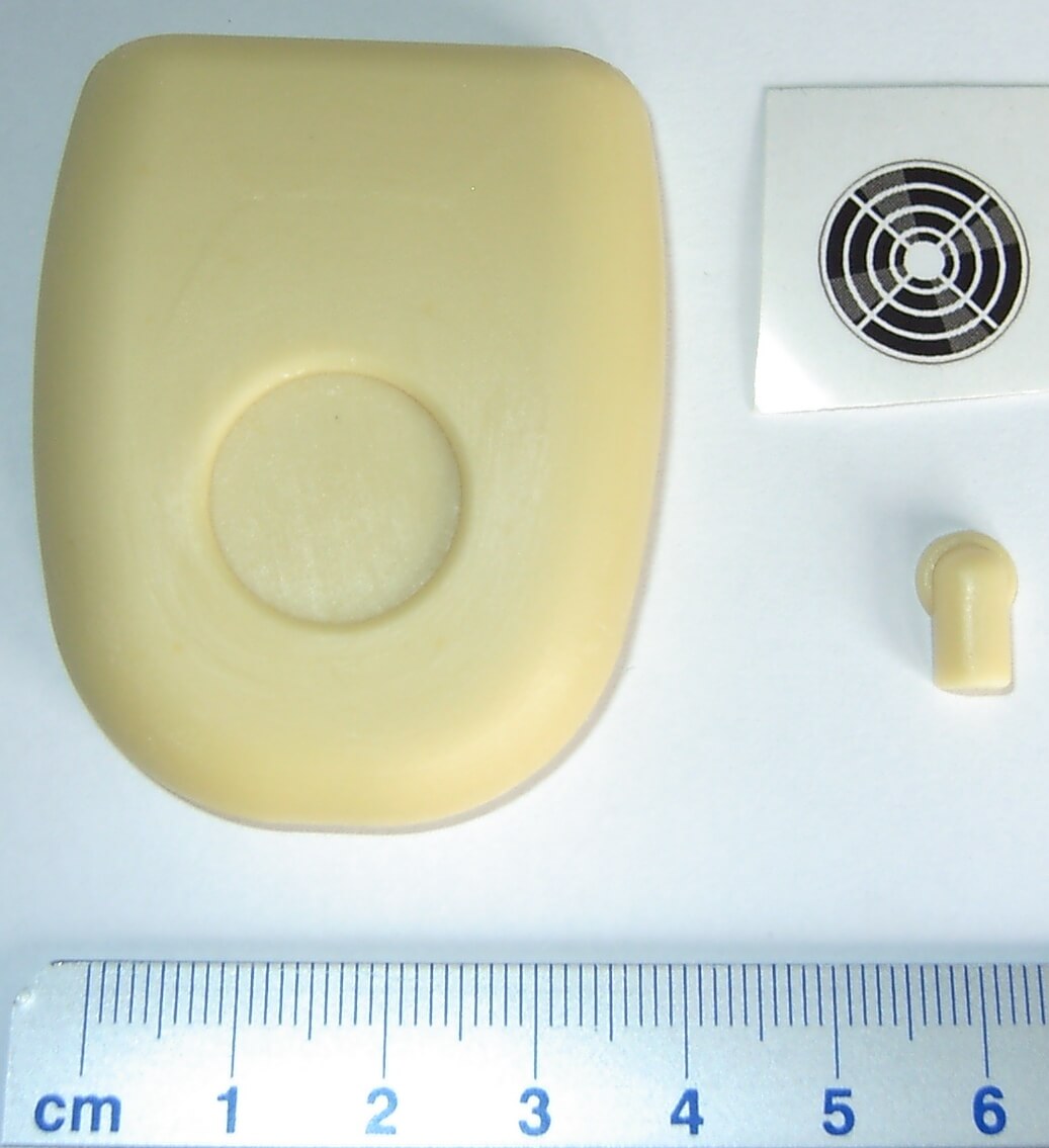 1x Standklima Heck1, 1 Stück, 54x47x13mm PU-Kunststoff, zur 