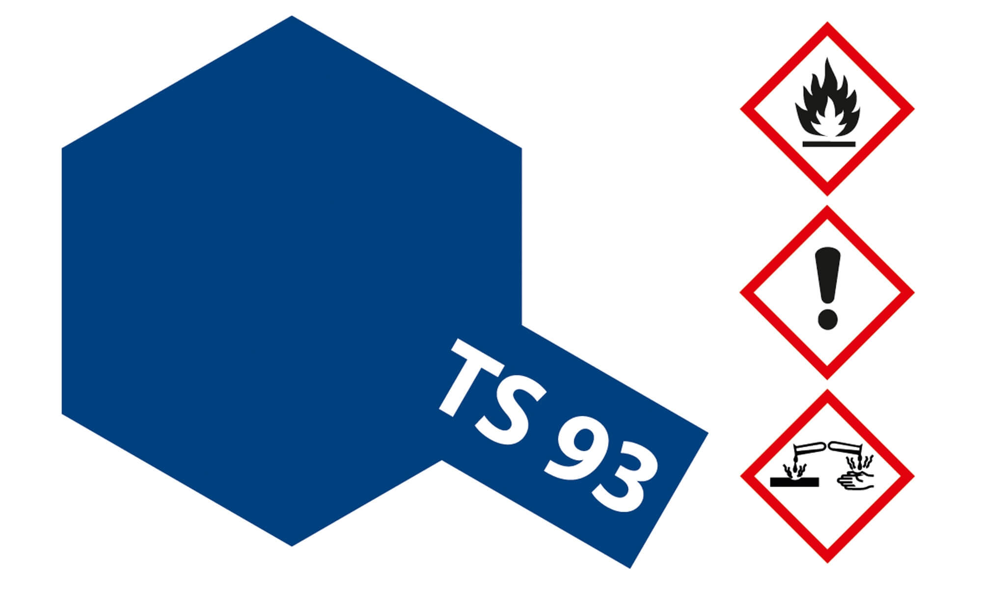 Sprühlack-Dose 100ml, Pure Blue, glänzend, TS-93