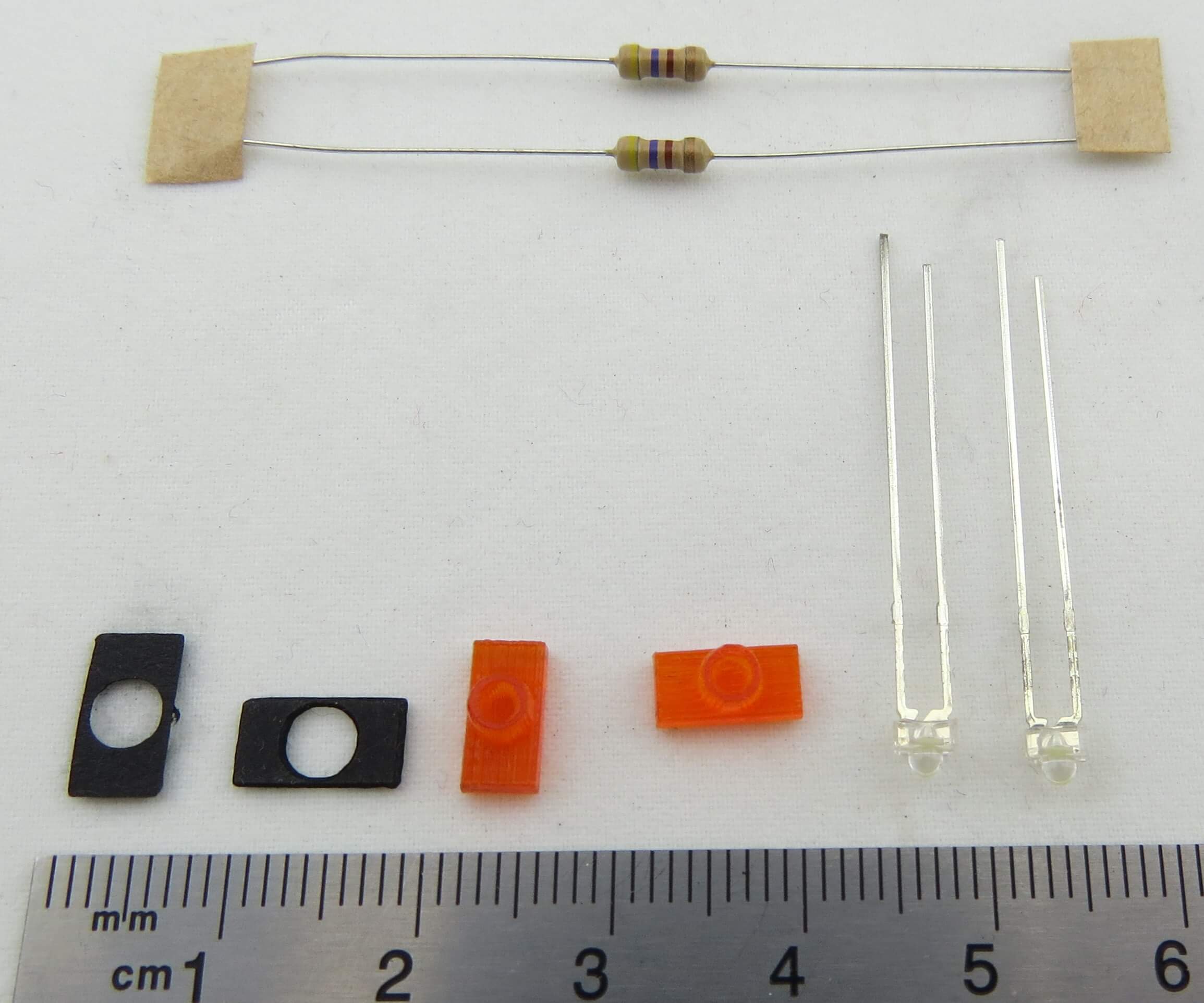 Positionsleuchten (2er Set) orange 8x4mm                    