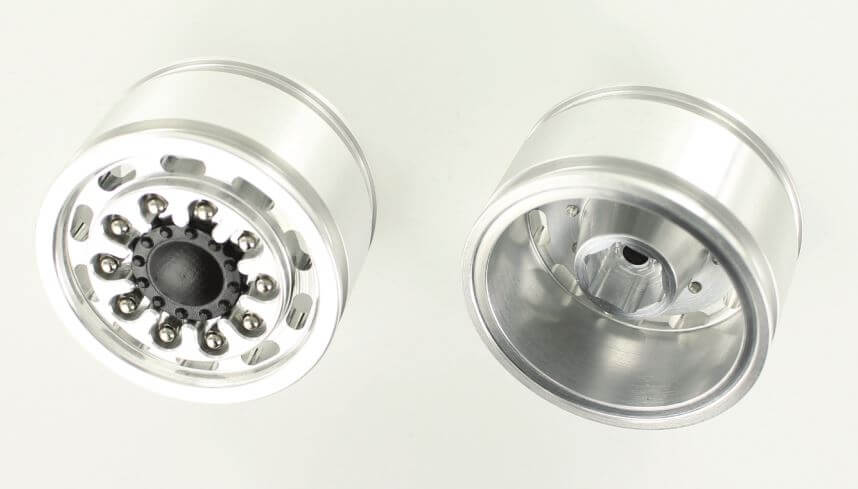 Alu-Langlochfelgen-Satz für angetriebene Vorderachse, brei