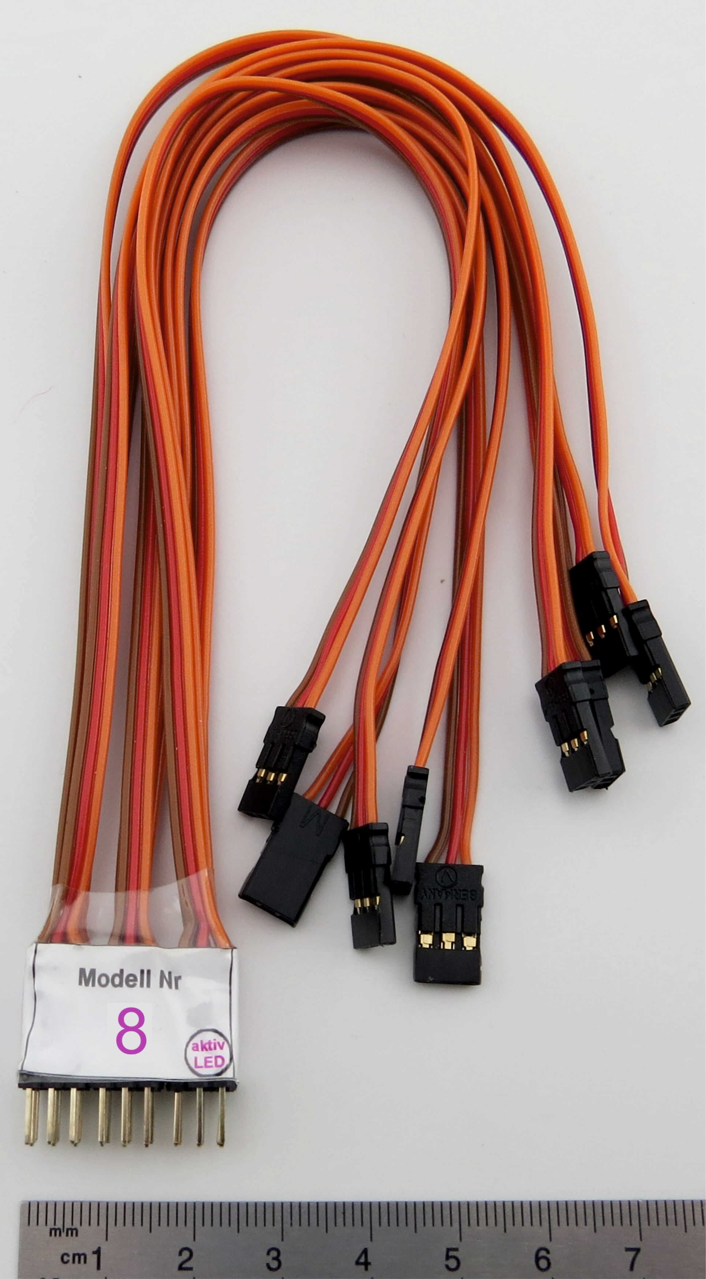 Modellwahlschalter 8 zur Umschaltung von bis zu 7 Kanälen