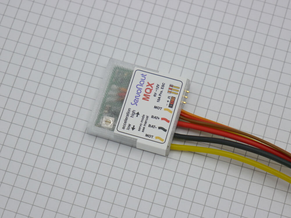 Servonaut MQX Profi-Regler für Stellantriebe und Servo      