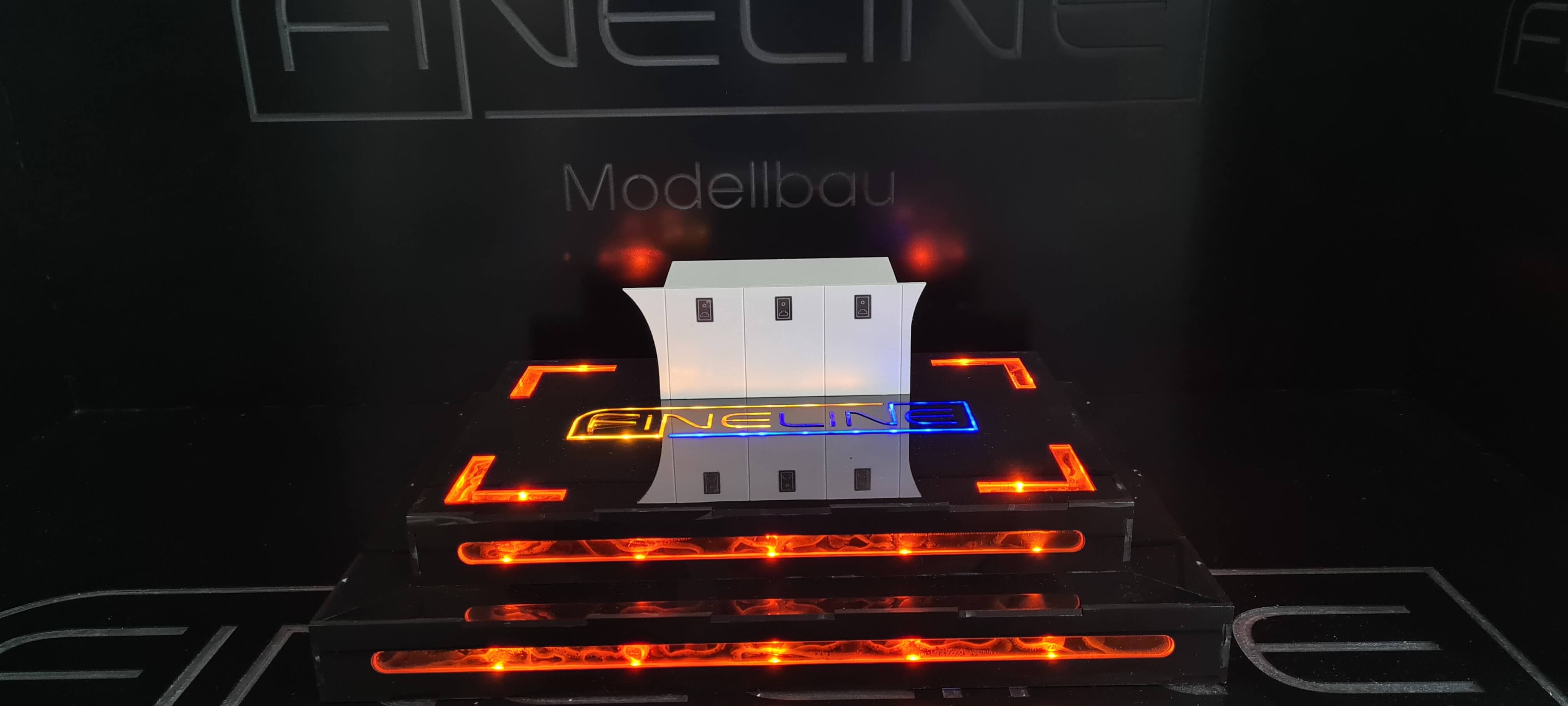 FineLine Dänische Kiste für Tamiya Scania 770 S 3 Achser    