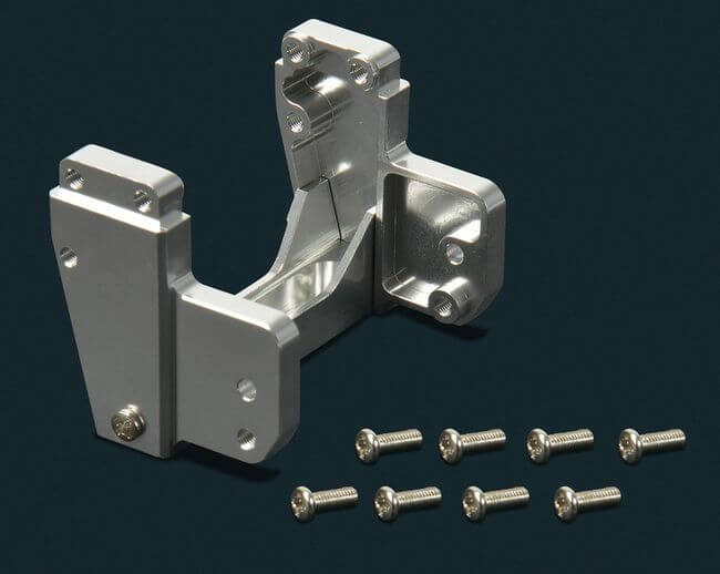 1x Alu-Rahmenabschluß 3-teilig. Passend zum