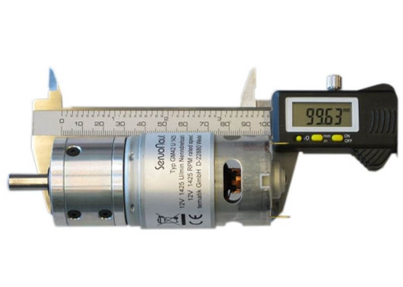 GM42U325, 12V Planetengetriebe-Motor 325U/min. Mit leisem,  