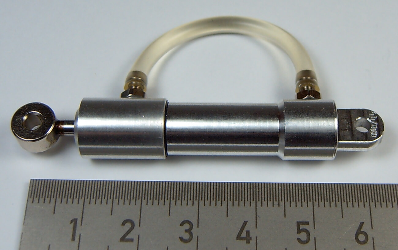 1 Hydraulik-Zylinder 16 - 50, bis 10bar. Doppelseitig       