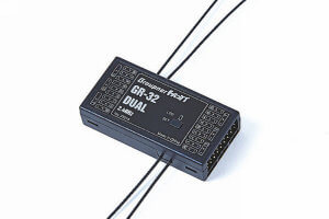 Graupner-Empfänger HOTT GR-32, 2,4GHz. 16-Kanal, Graupne