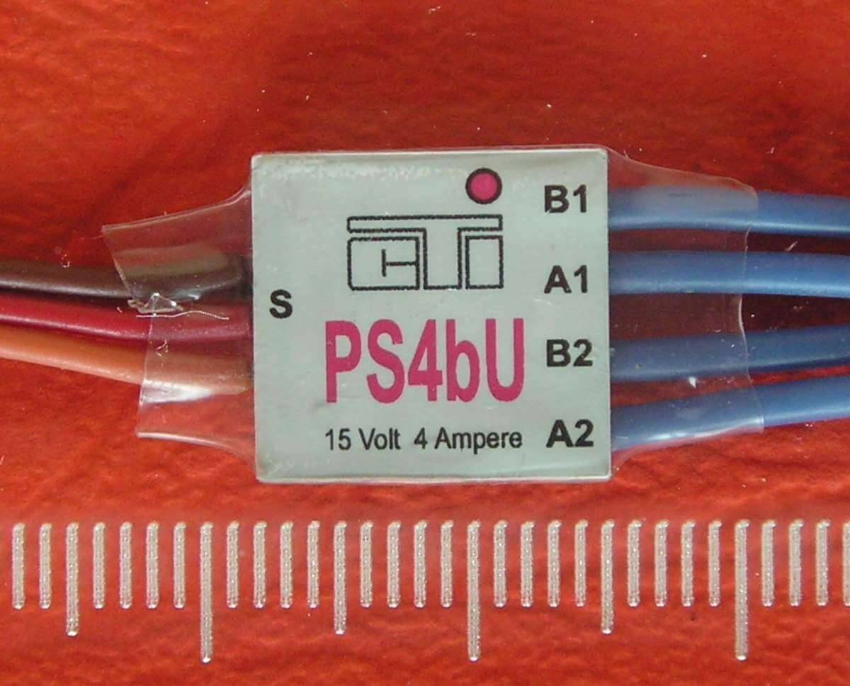 Memoryschalter PS4bU mit 4x 4A-Ausgang   4x