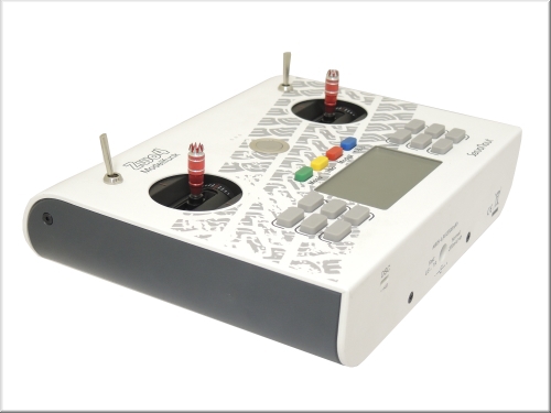 Servonaut Pultsender HS-12, Kreuzknüppel, 2,4GHz,weiß/grau