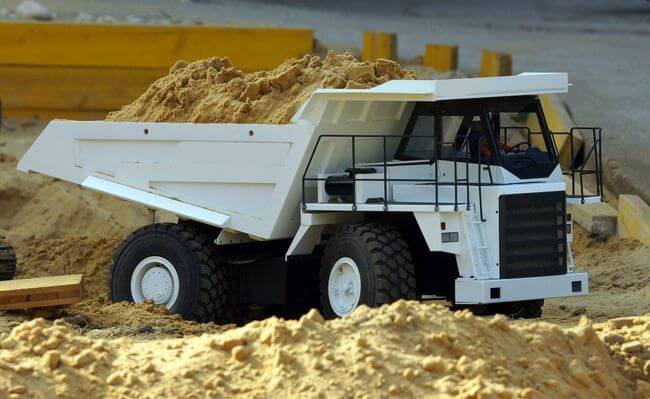 Bausatz Großraummulden-Dumper, Sandmaster GMK4000
