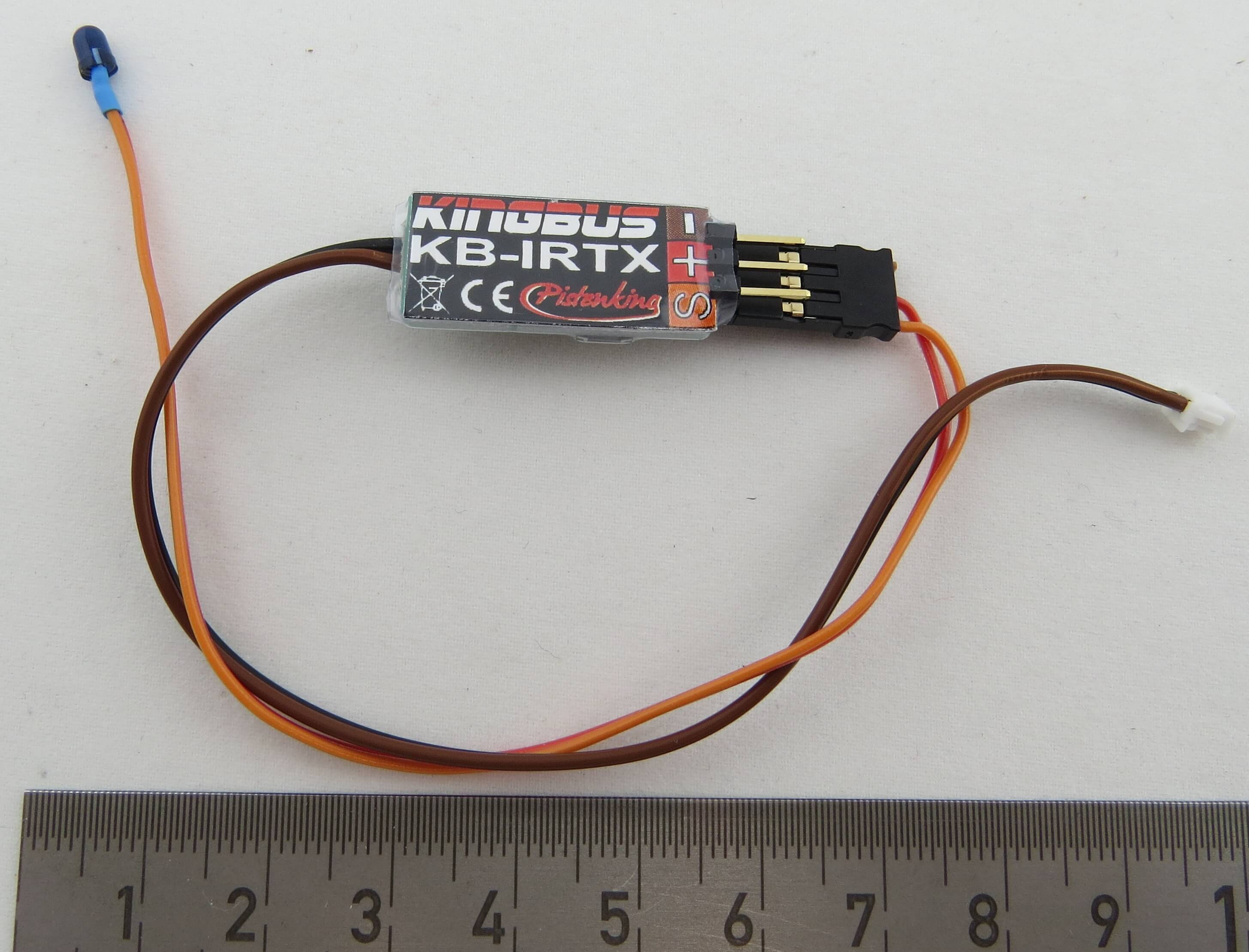 Infrarot-Sendemodul zum Pistenking Kingbus-System.