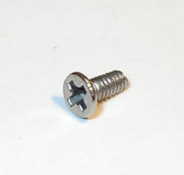 25 Senkschrauben m.Kreuzschlitz M2 x 5   DIN 965, Niro      