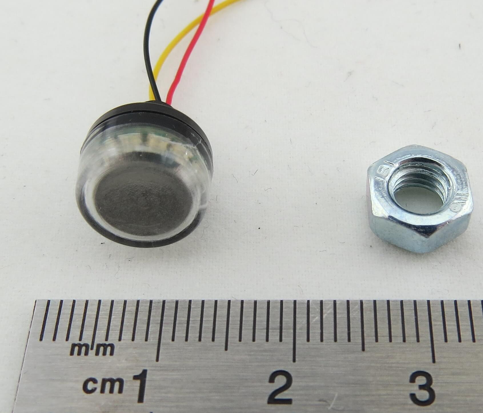 Rundumblitzleuchte, BLAU, mit integrierter Elektronik 1:14  