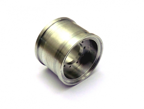 1 Felge für Reifen 24R21 voll, ALU. Da=41mm Di=18mm, 30mm br