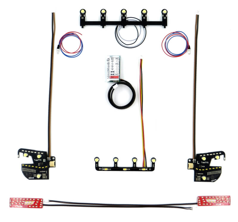 Kingbus Beleuchtungs-Set für das Modell  SCANIA 770SLT von