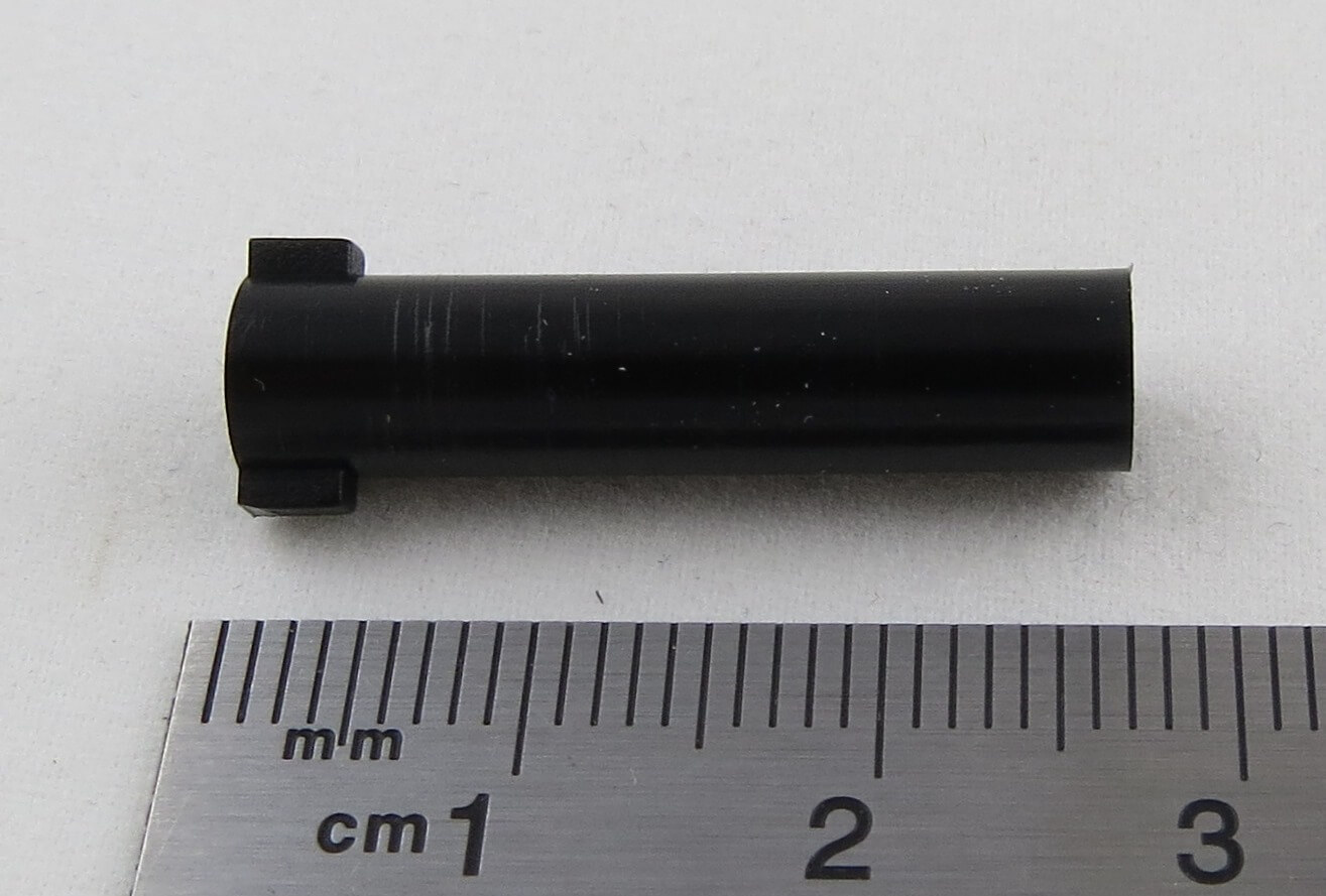 1x Felgenadapter, Kunststoff, schwarz.   Für                