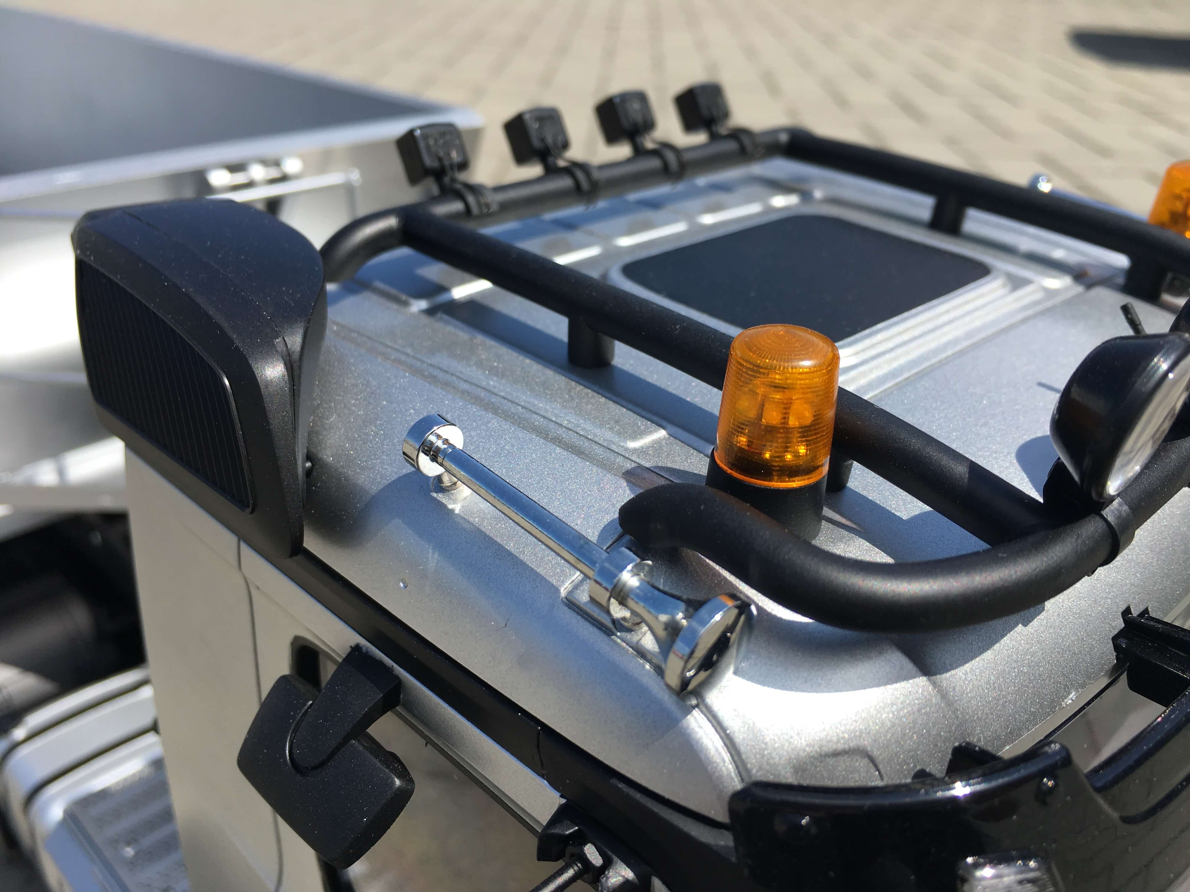 Rundumleuchten-Satz für MB Arocs von Tamiya. Speziell auf   