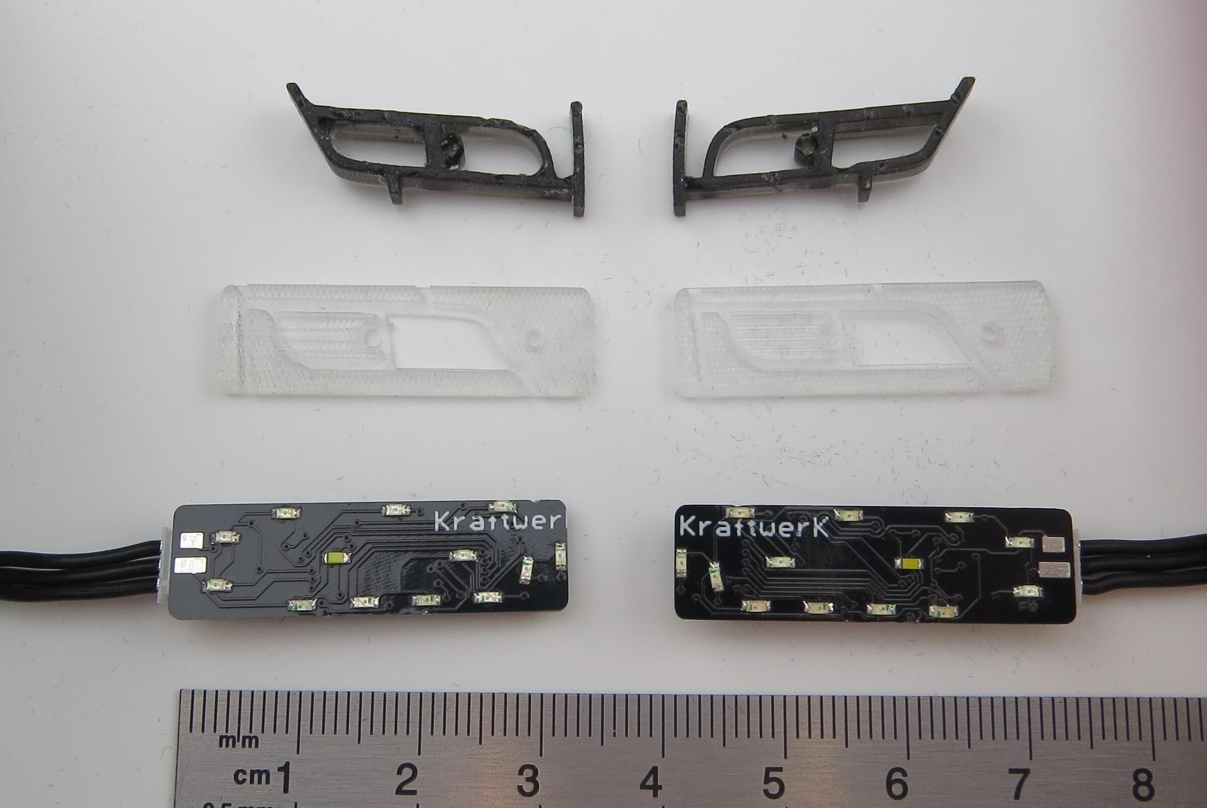 EasyBus Beleuchtungs-Platinen für Tamiya SCANIA 770S hinte  