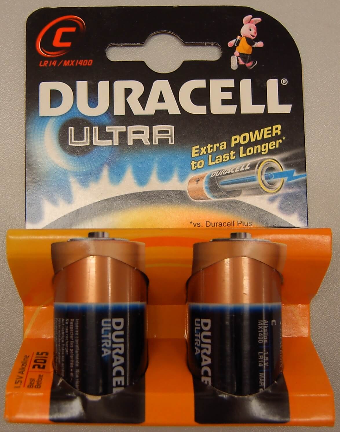 1,5 Volt Duracell Babyzellen, Alkaline-  Batterien,         