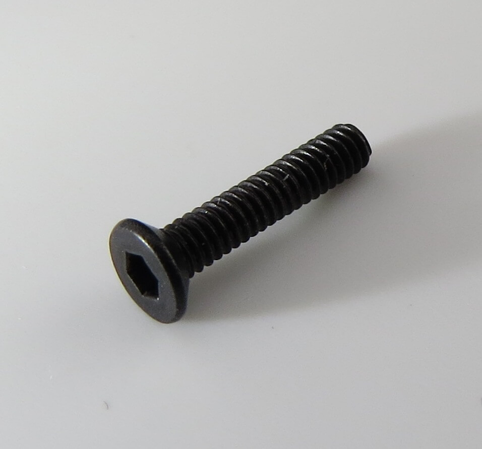 Senkkopfschrauben mit Innen-6kant DIN7991, Stahl, M2x6