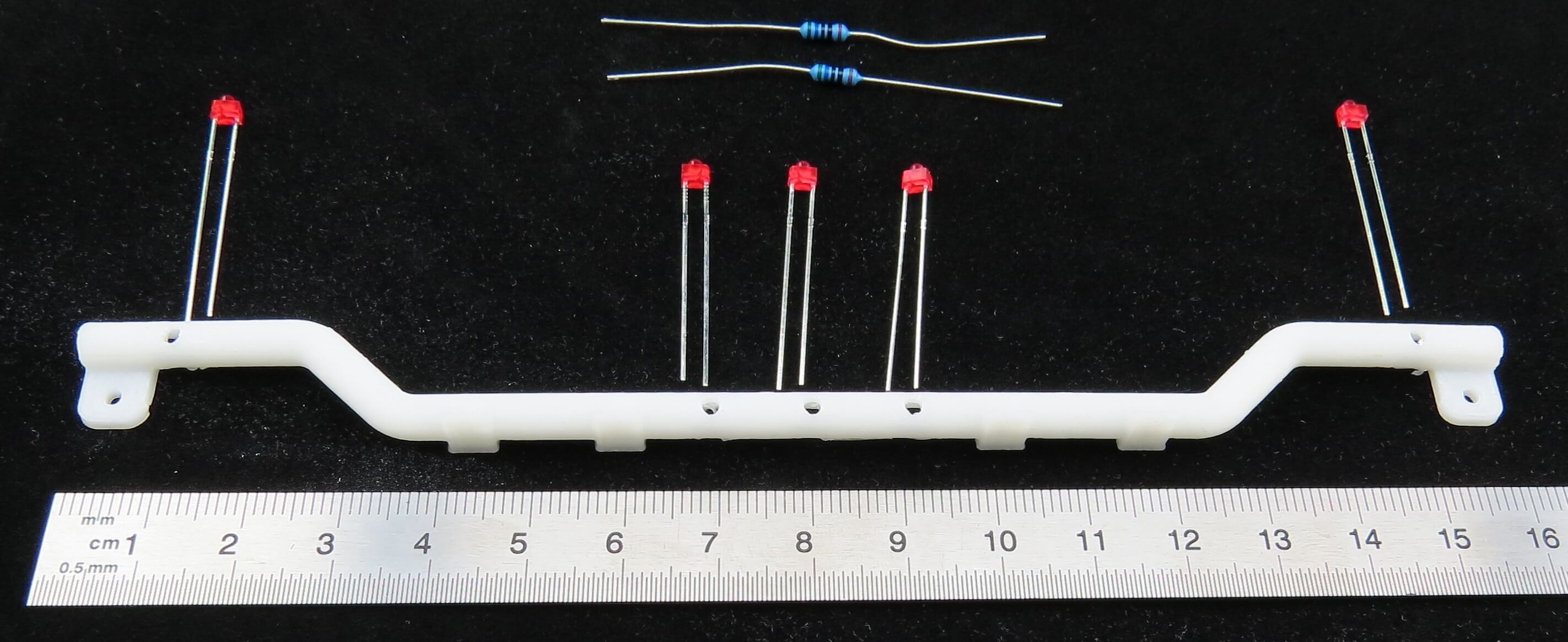 1x BakBar für die Fahrerhaus-Rückwand für die Scania        