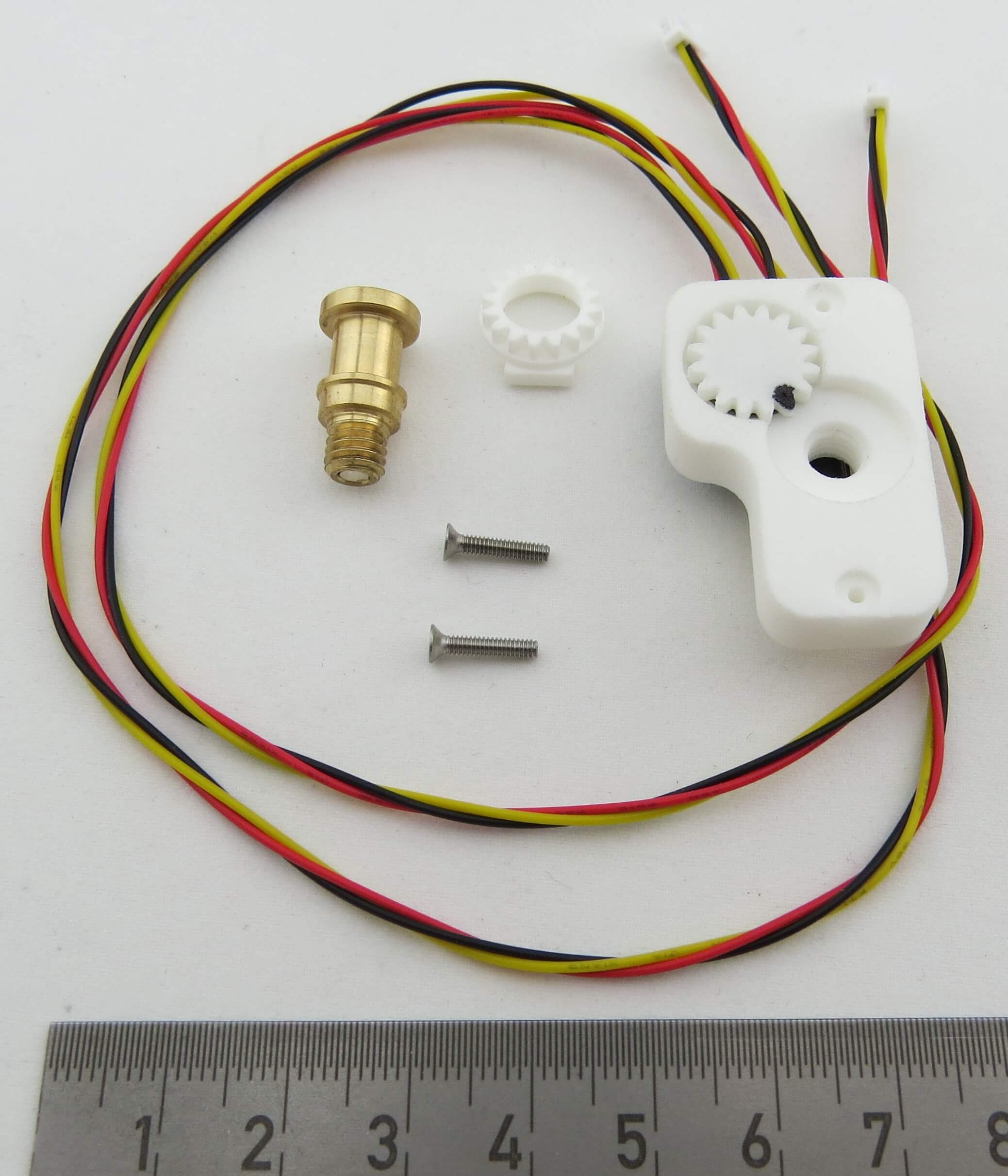 Lenkbarer Königsbolzen für Auflieger (Tamiya). Für KingBus-S