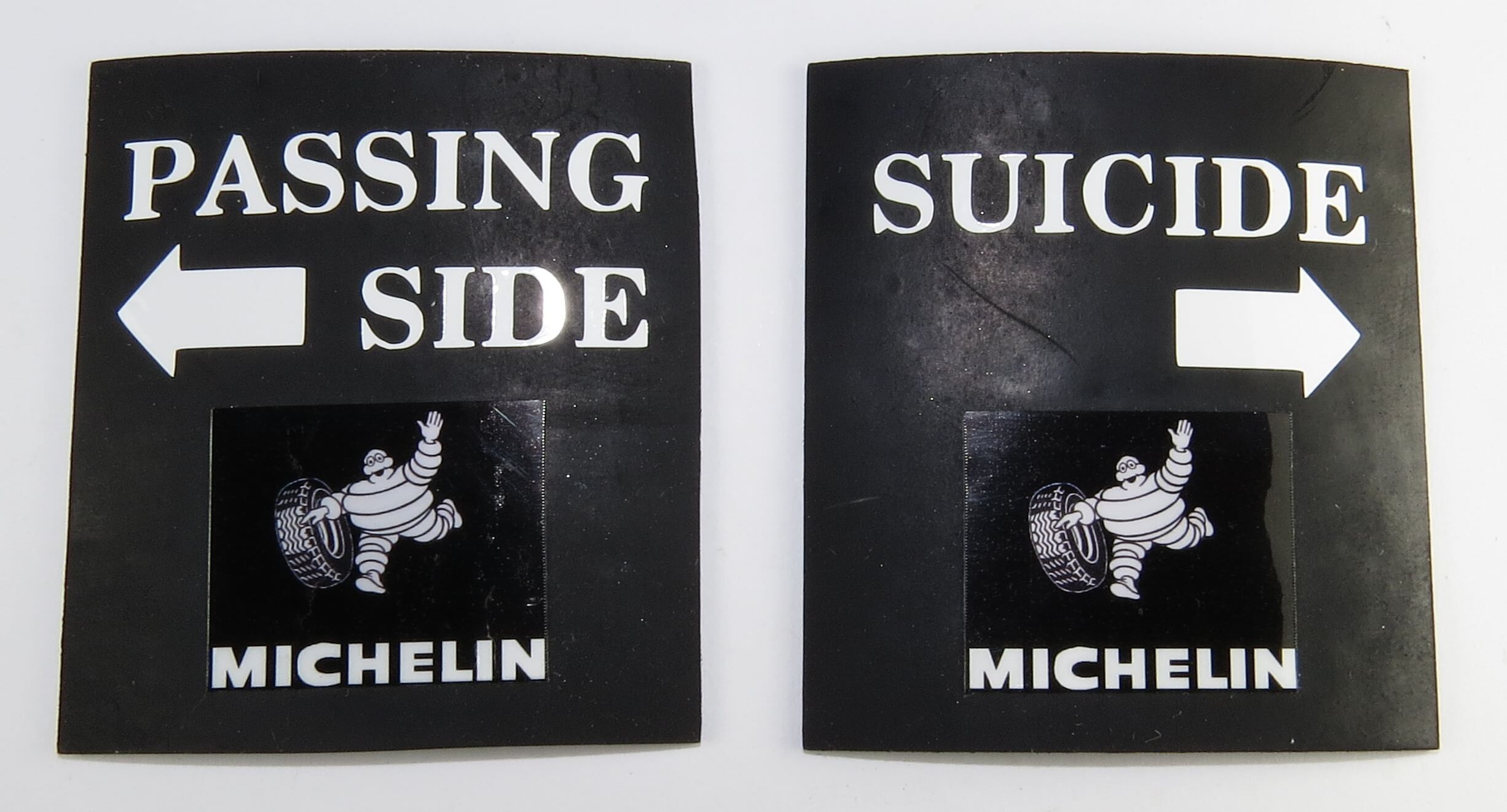 1 Paar Schmutzlappen 55 x 50mm (H x B)   mit individuellem  