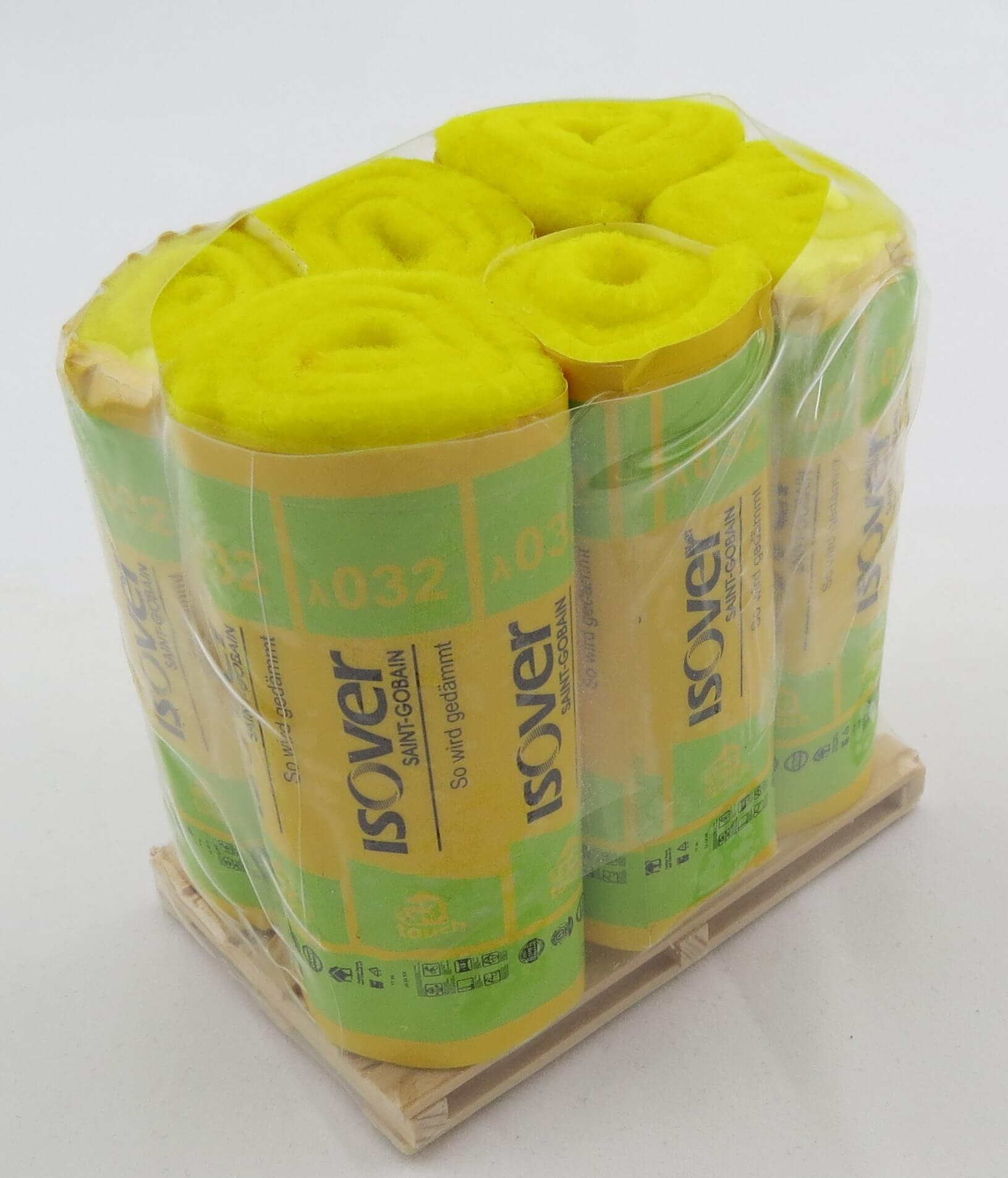 1 ISOVER-Palette im Maßstab 1:WDC. Nachbau einer Original