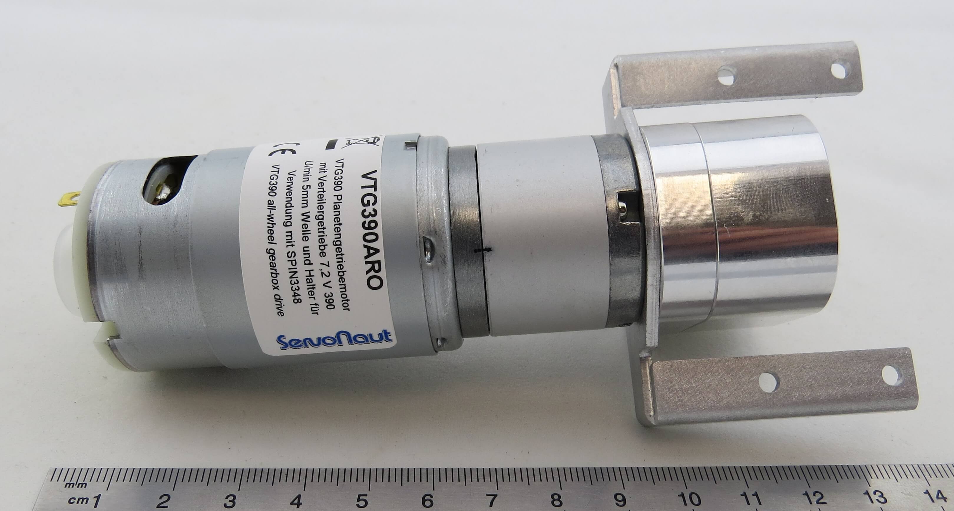 GM32U390-VTG-ARO 7,2V Planetengetriebe-  Motor 390U/min. Mit