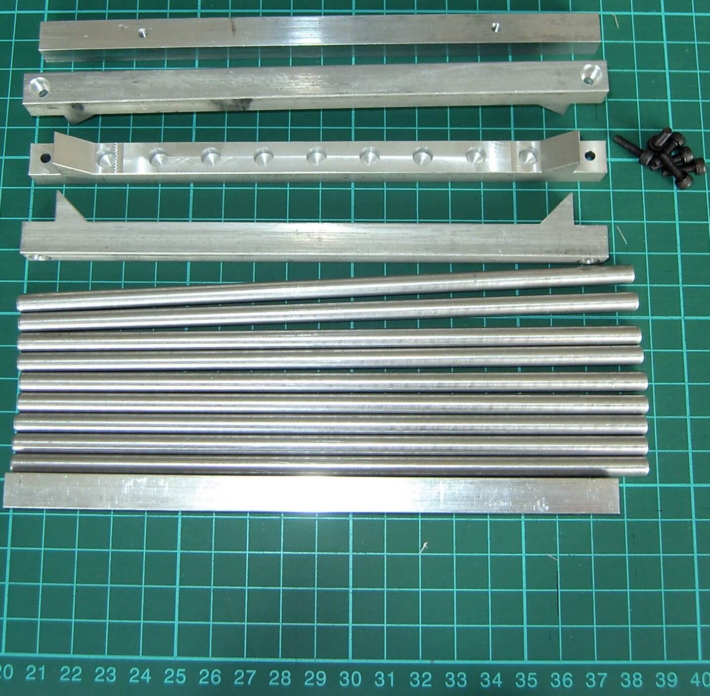 Schutzgitter (Front) für Rungenauflieger von Carson, 1      