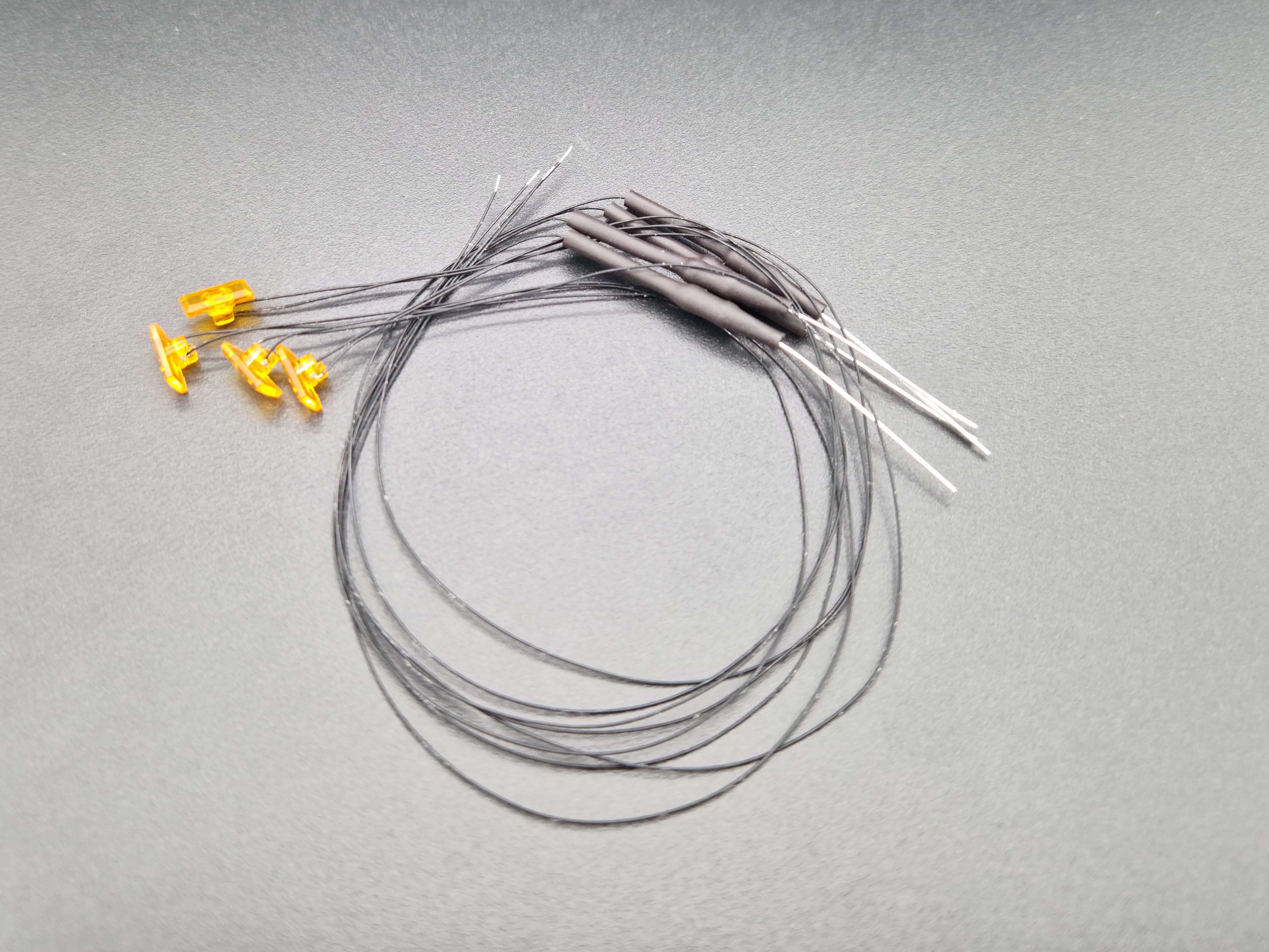 Verkerk Kontur-Leuchten Set (4) orange mit SMDs             