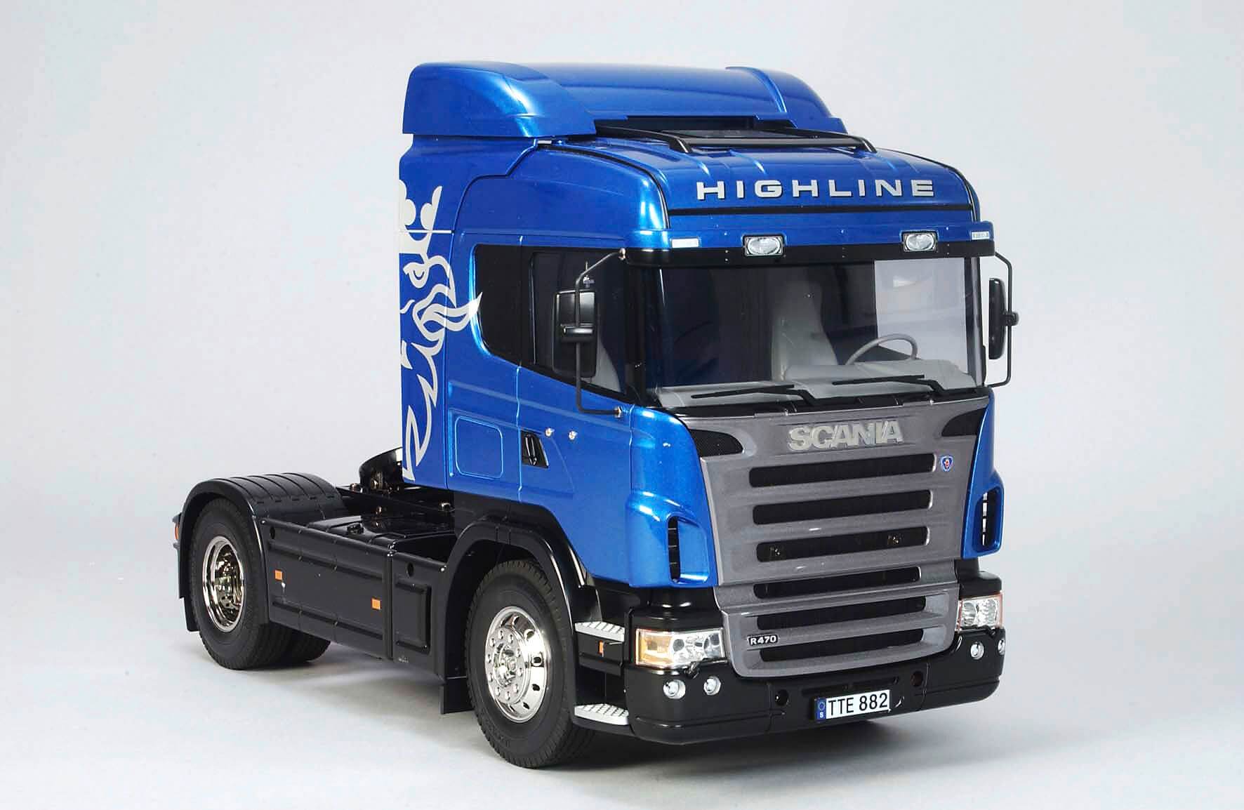 Tamiya Scania R470 Highline, Bausatz. 4x2 Fahrwerk