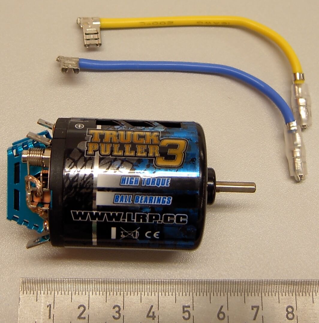 1 TruckPuller3-Elektromotor 12V Nennspg. 62W, 6300U/min,